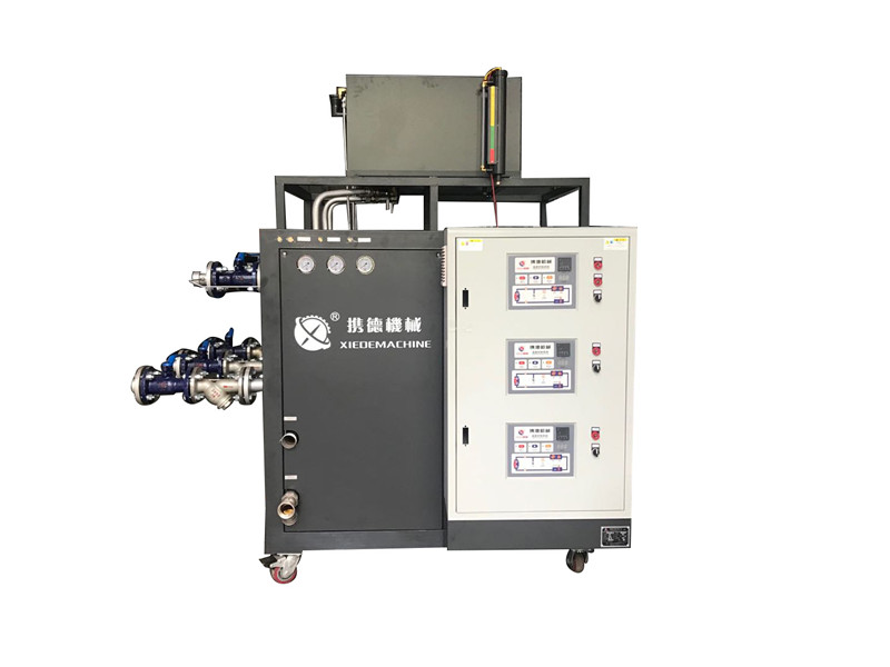 三機一體模溫機應用于橡膠、PC耐力板壓延生產(chǎn)